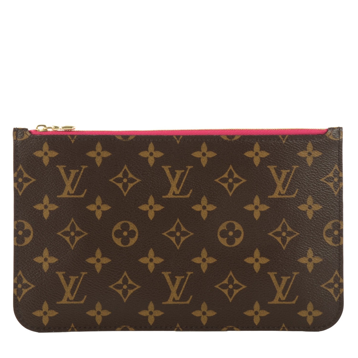 Louis Vuitton Monogram Neverfull MM GM Pochette Pivoine 1 of 8