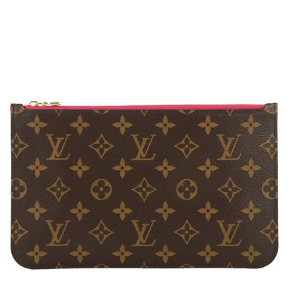 Louis Vuitton Monogram Neverfull MM GM Pochette Pivoine 1 of 8