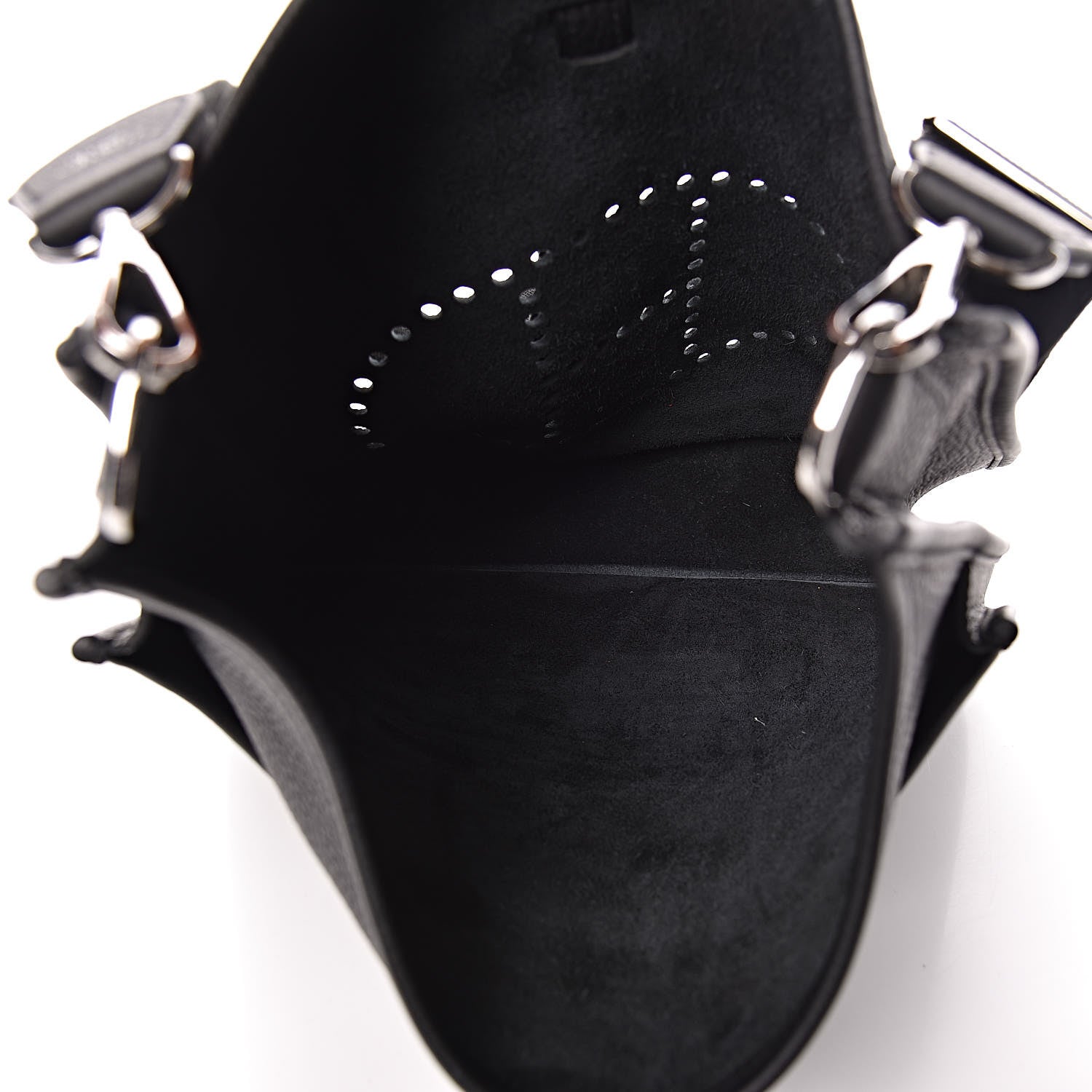 Hermes Taurillon Clemence Evelyne III GM Black 5 of 10