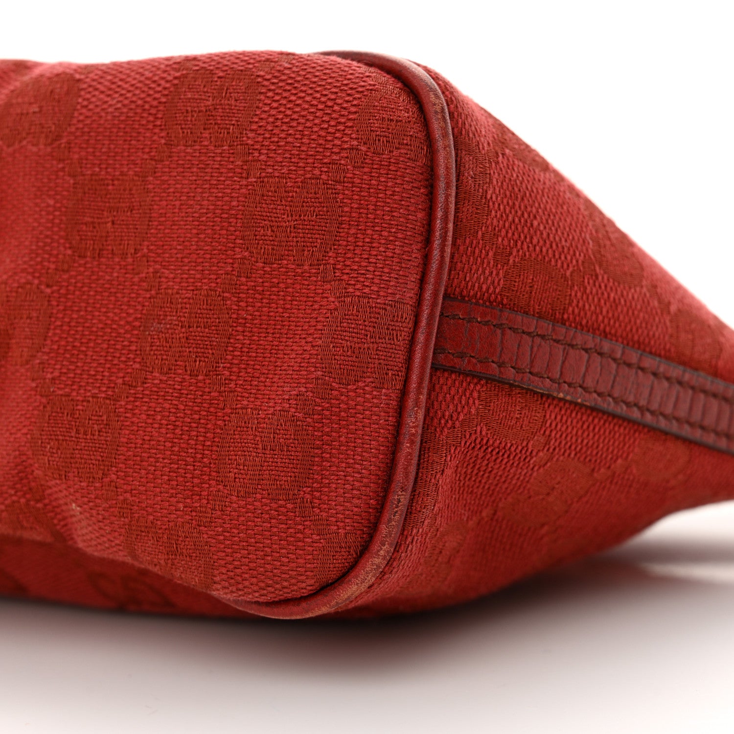 Gucci Monogram Boat Pochette Red 10 of 13