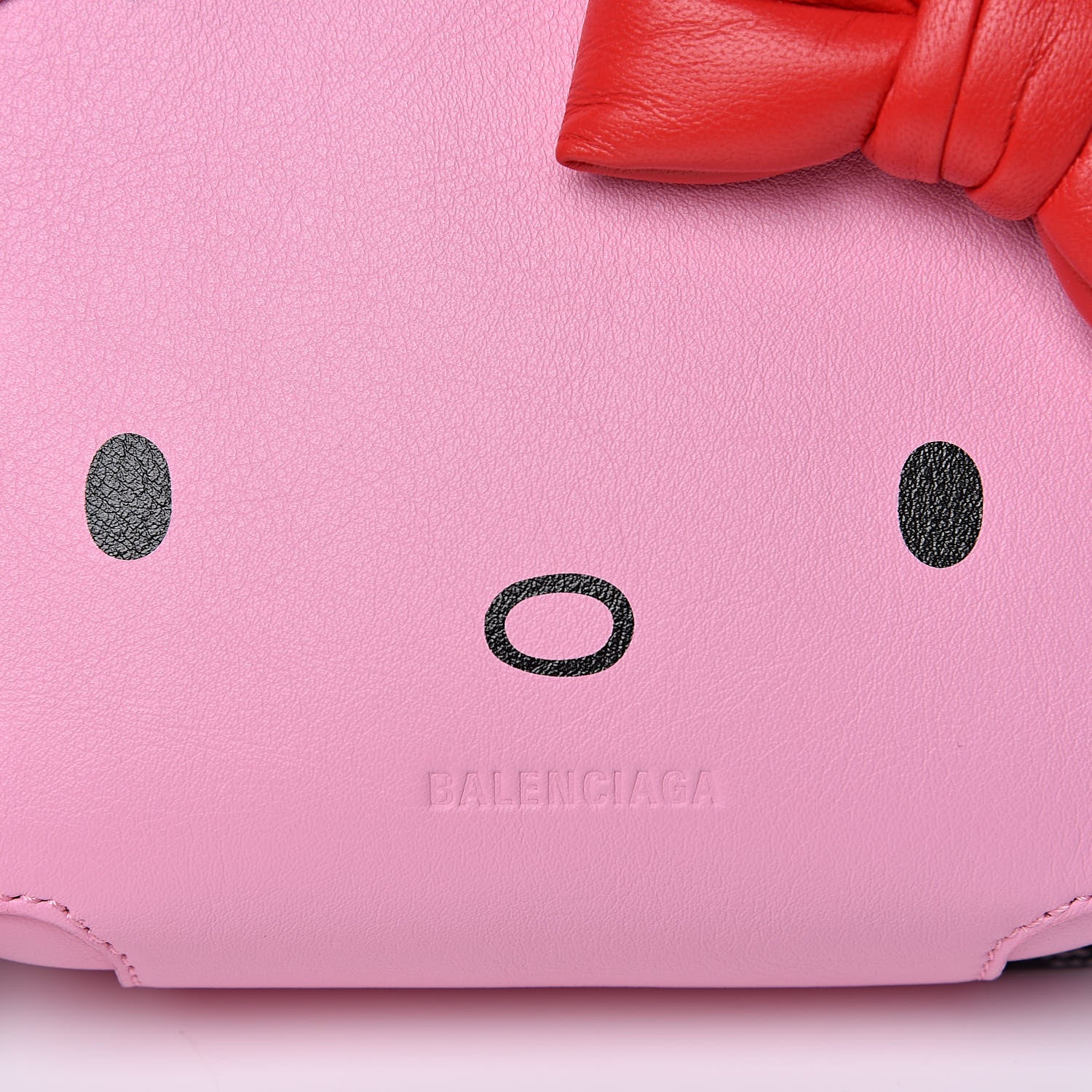 Balenciaga Calfskin Hello Kitty Camera Bag Pink 10 of 10