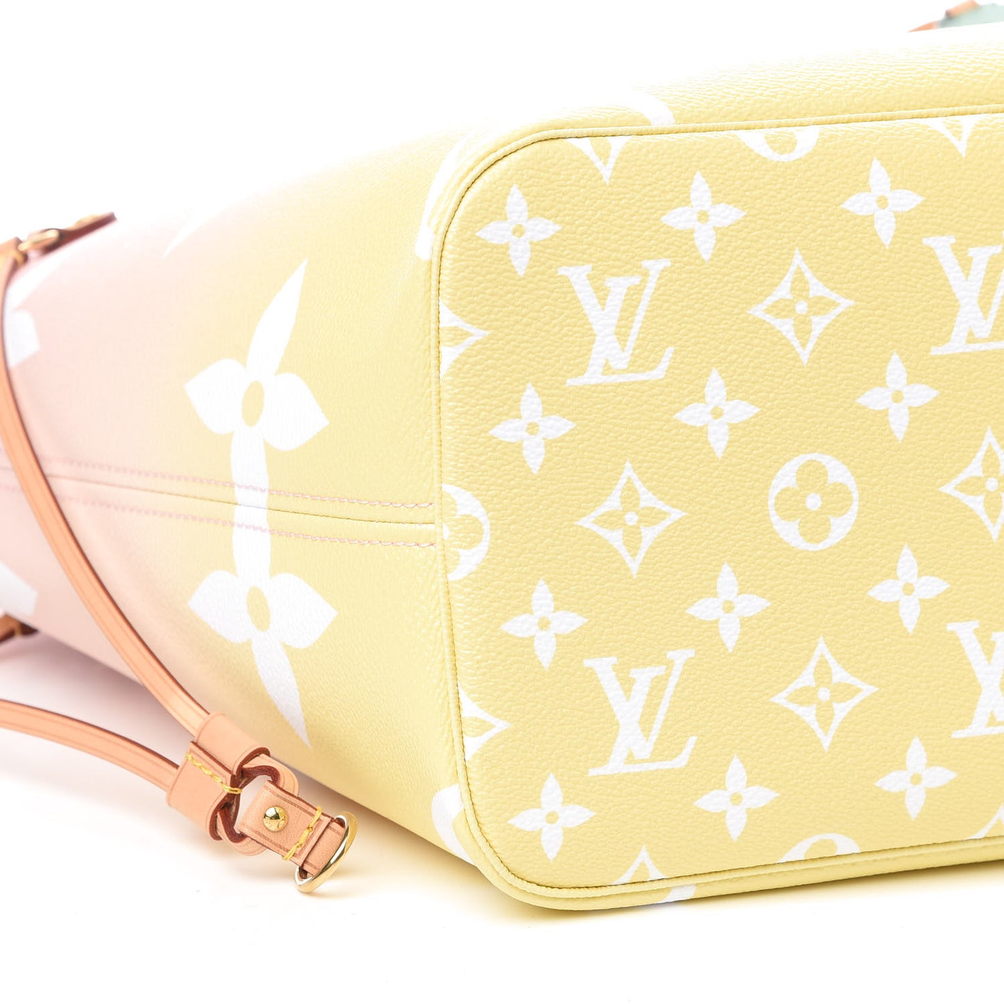 Monogram Giant By The Pool Neverfull MM Light Pink