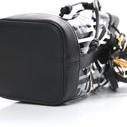 Fendi TPU FF Vitello Grace F is Fendi Mini Mon Tresor Bucket Bag Black 10 of 10