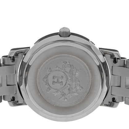 Hermes Stainless Steel 24mm Clipper Quartz Watch White 4 of 4