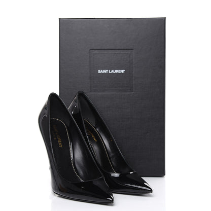 Saint Laurent Patent Opyum 110 Pumps 39 Black 9 of 9