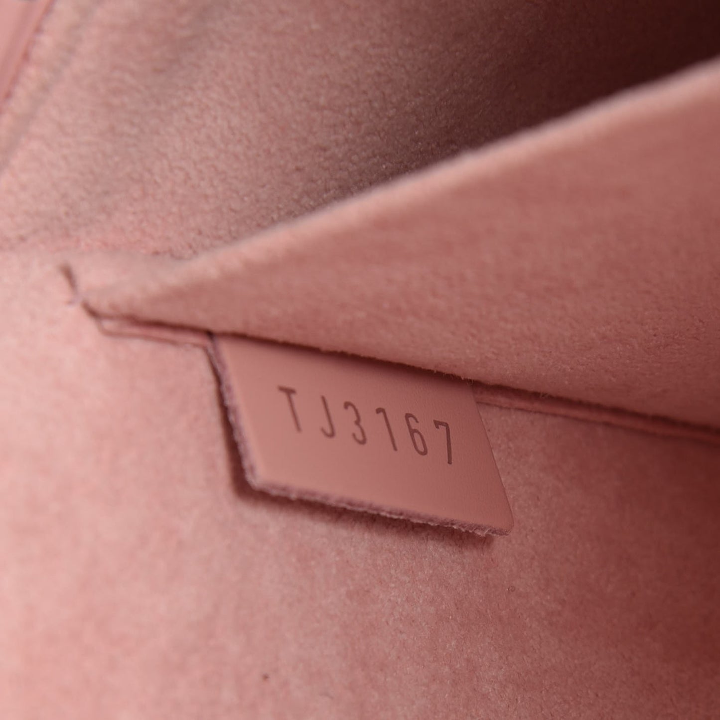 Epi Pochette Felicie Rose Ballerine