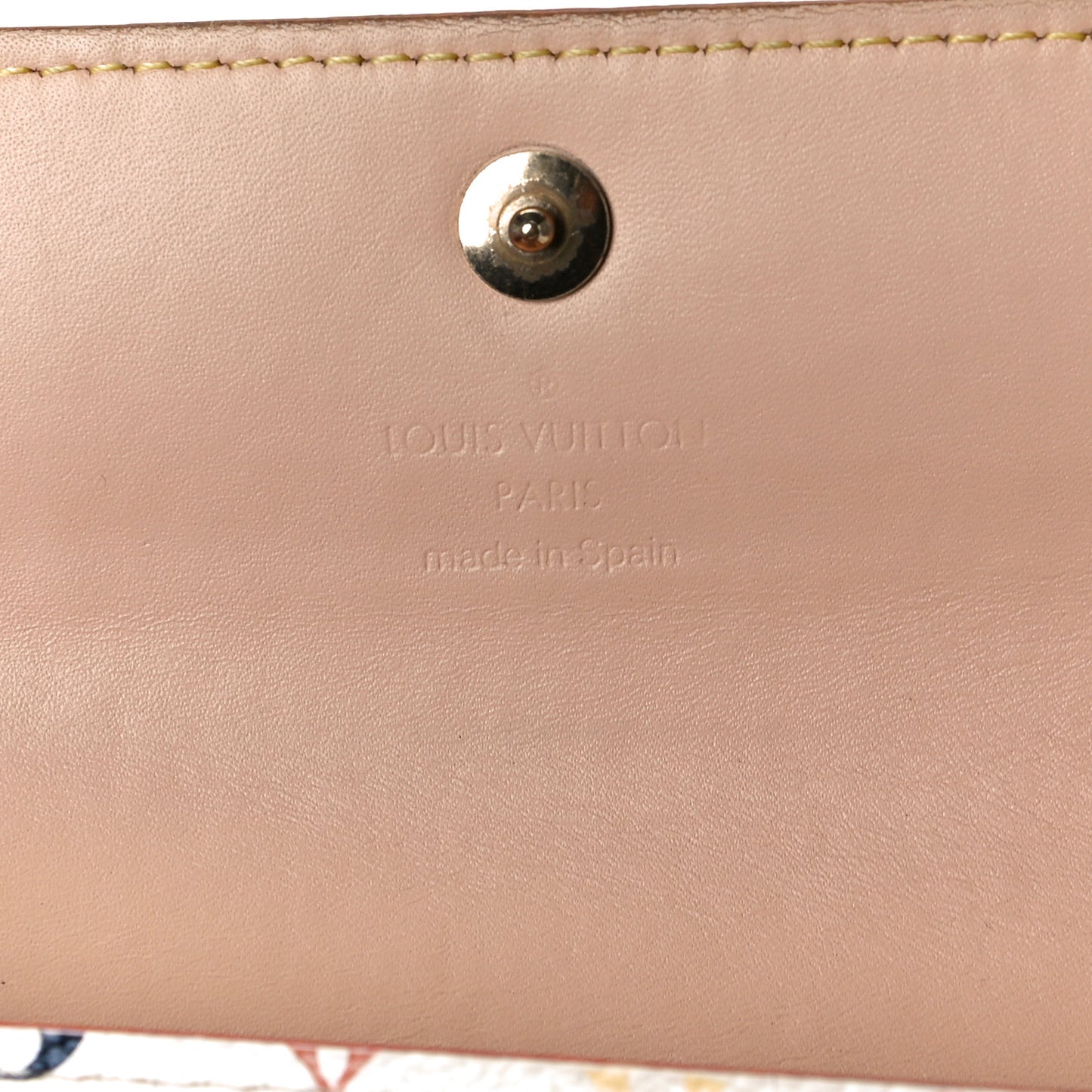Monogram Multicolor Alexandra Wallet White