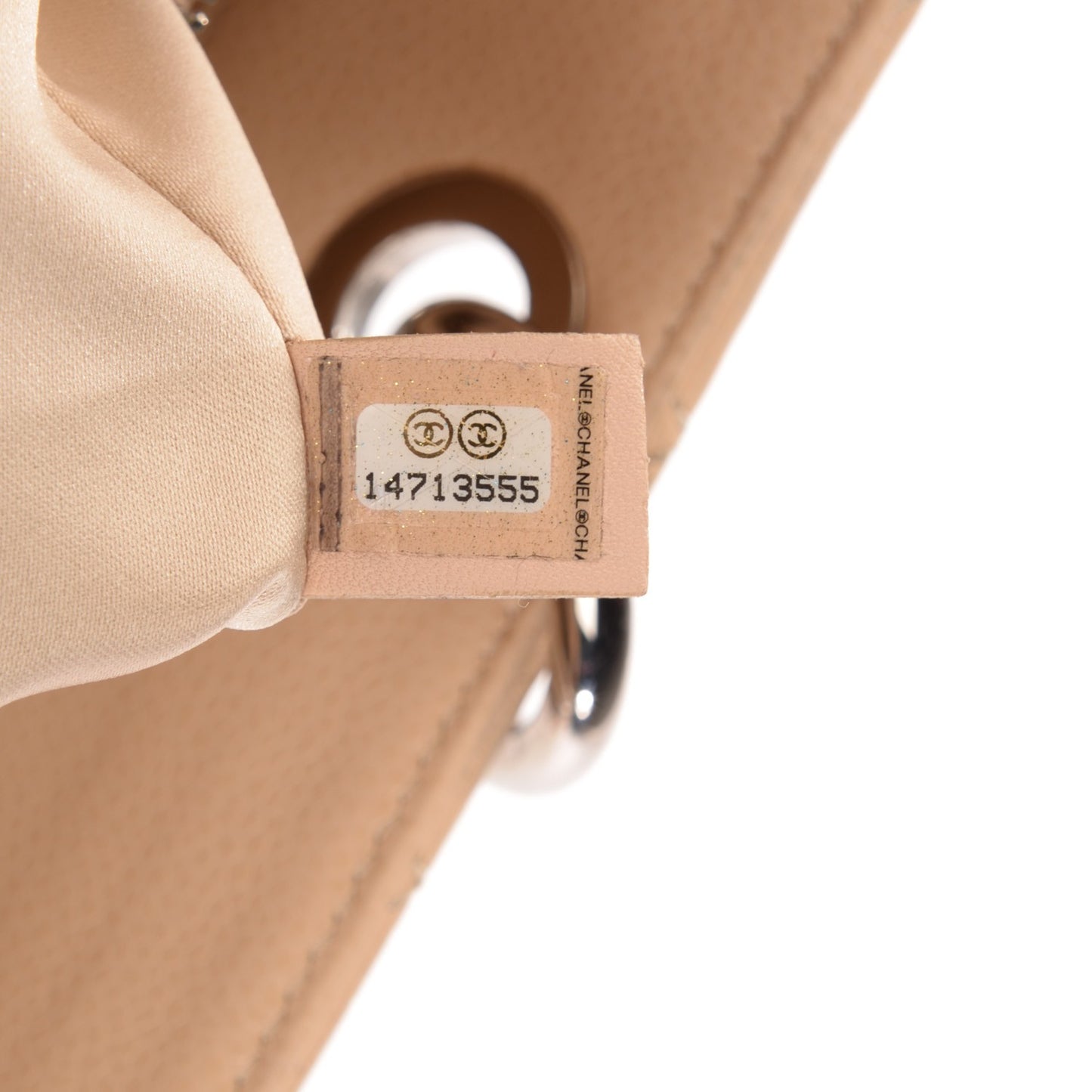Caviar Quilted Grand Shopping Tote GST Beige Clair