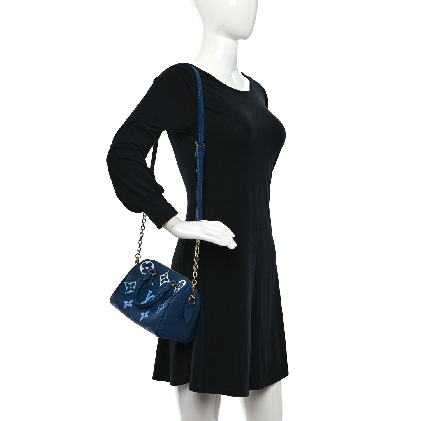Empreinte Monogram Giant Speedy Bandouliere 20 Degrade Blue