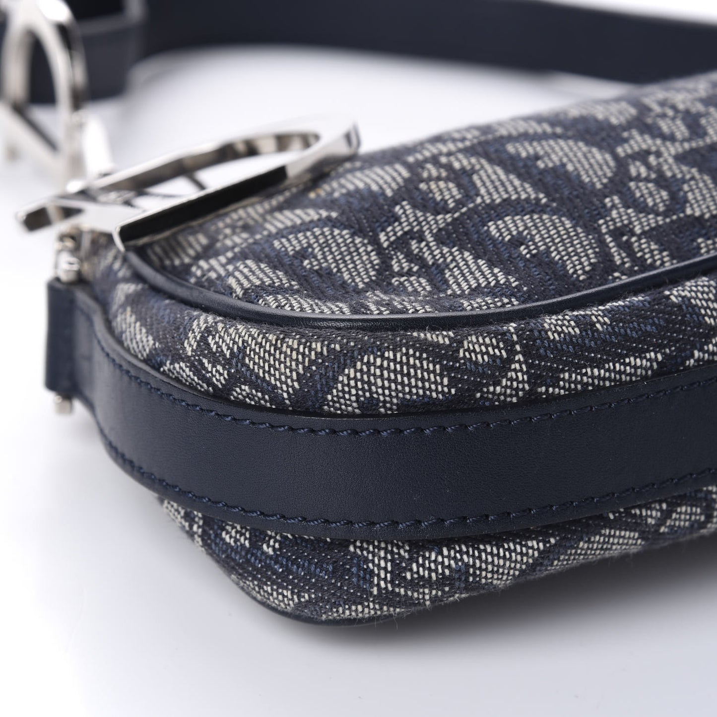 Monogram Shoulder Bag Blue