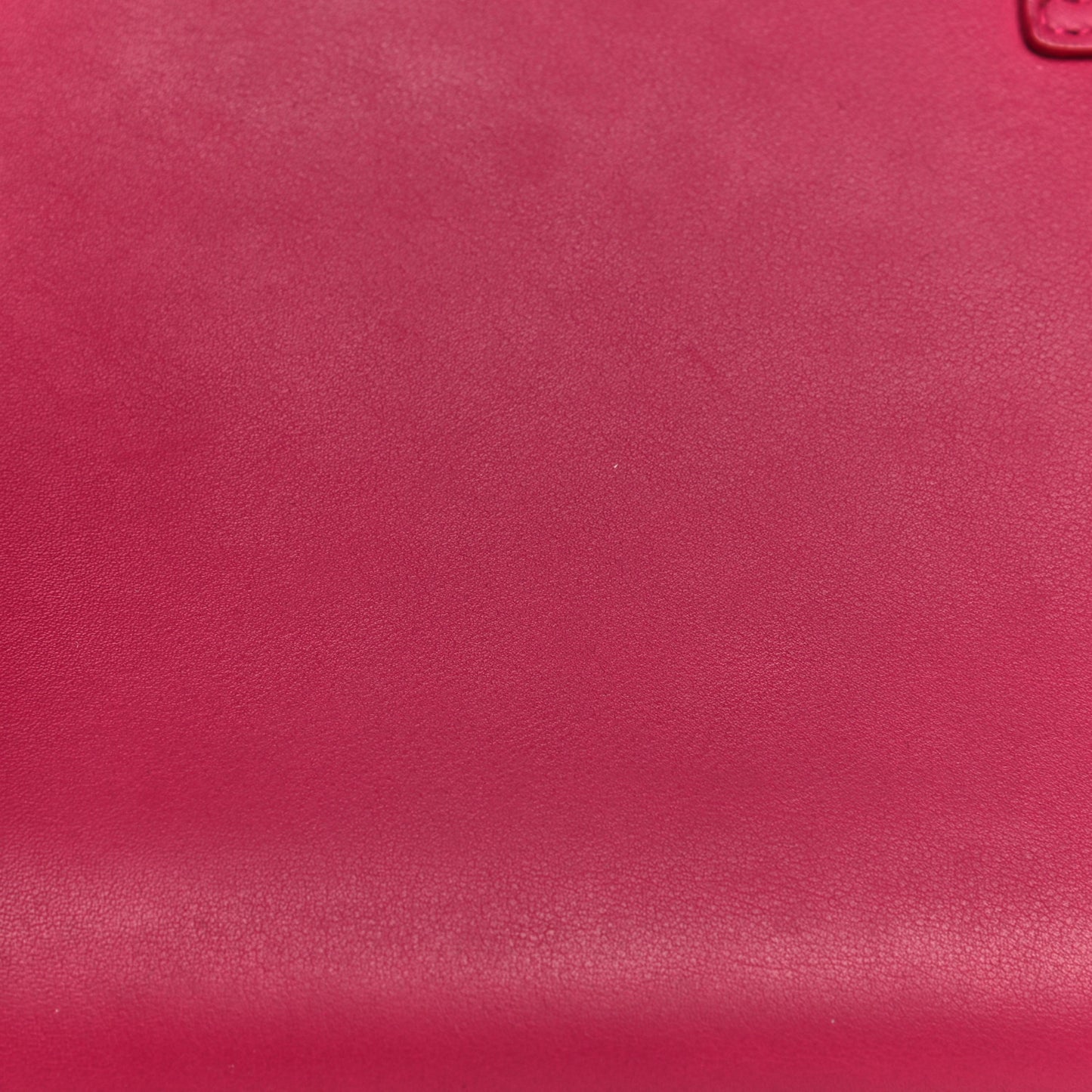 Calfskin Classic Y Ligne Clutch Fuchsia