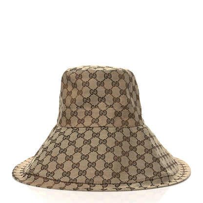 Gucci Monogram Wide Brim Hat L Beige 2 of 8