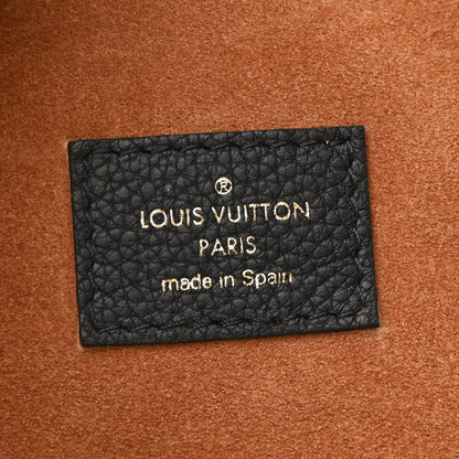 Louis Vuitton Grained Calfskin Low Key Hobo MM Black 7 of 11