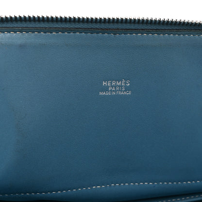 Hermes Taurillon Clemence Bolide 31 Blue Jean 6 of 10