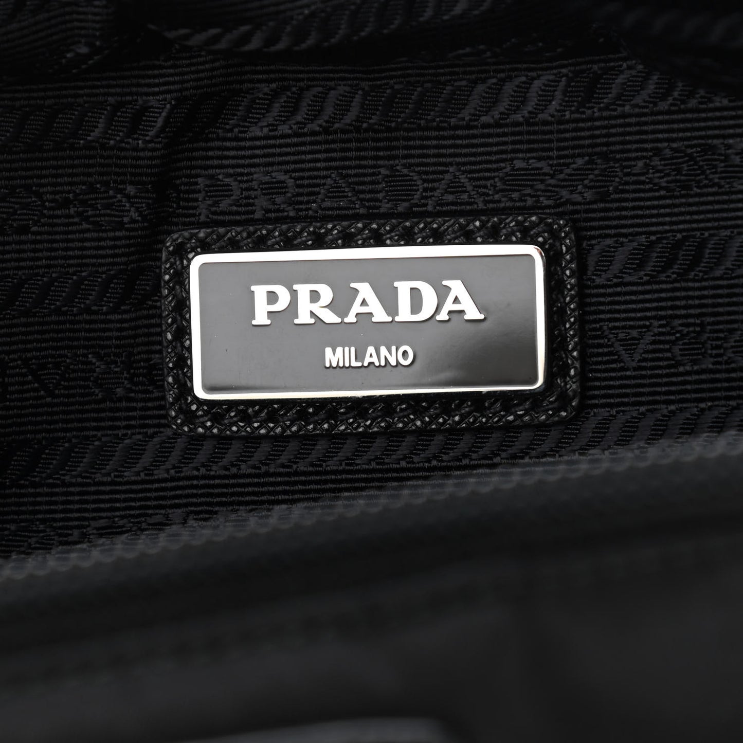 Tessuto Nylon Montagna Belt Bag Black