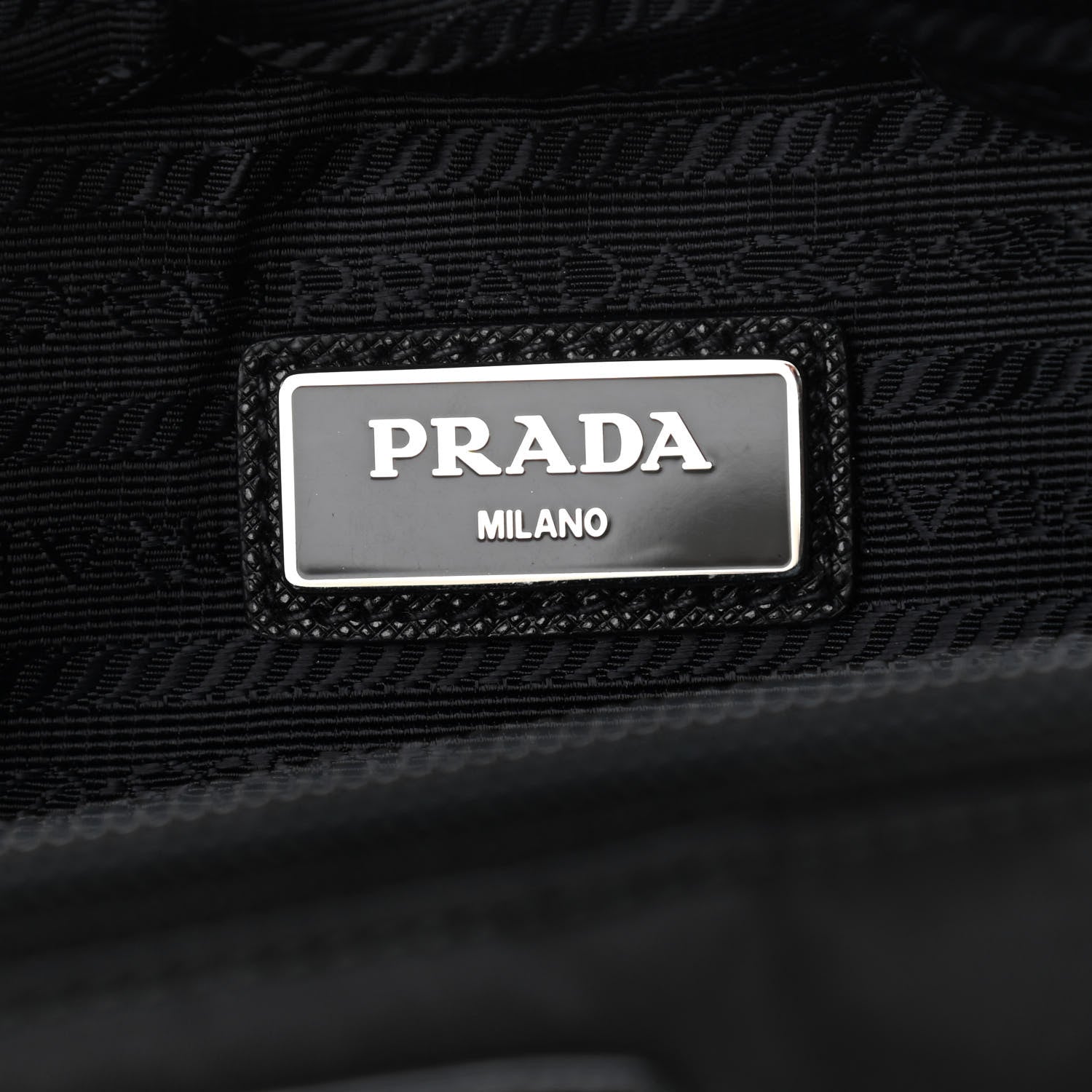 Prada Tessuto Nylon Montagna Belt Bag Black 6 of 13