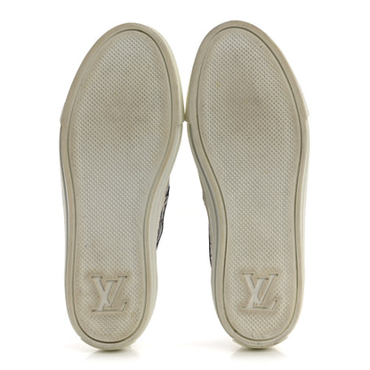 Louis Vuitton Jacquard Since 1854 Playtime Slip On Sneakers 37 Black 6 of 11