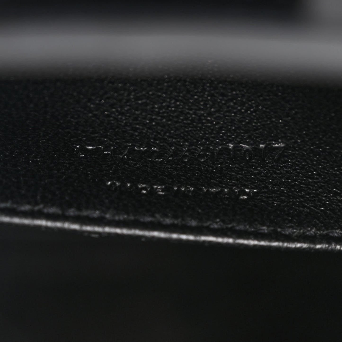 Calfskin Monogram Baby Cabas Black