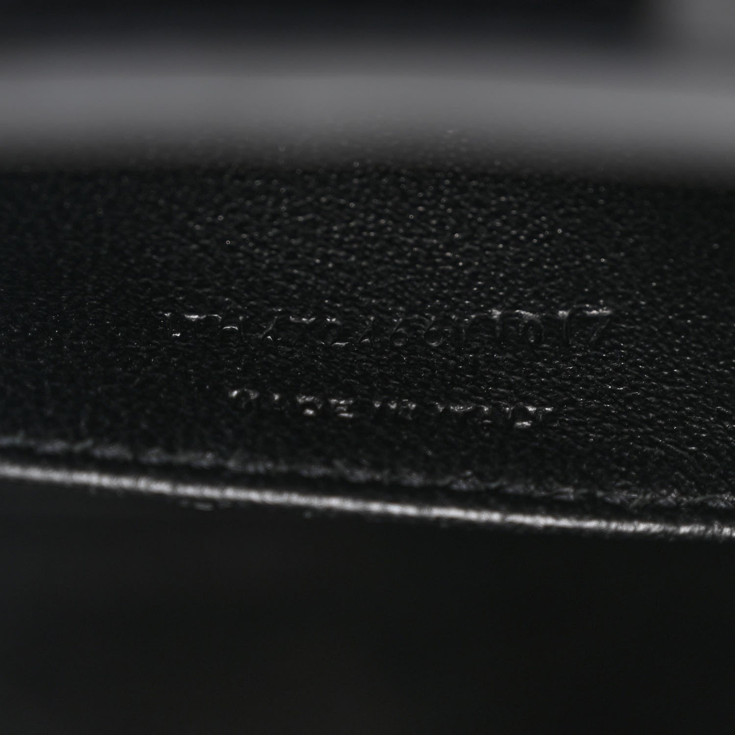 Saint Laurent Calfskin Monogram Baby Cabas Black 7 of 12