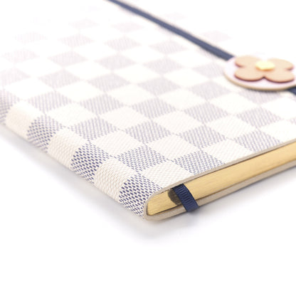 Louis Vuitton Damier Azur Flower Gustave Notebook 6 of 9