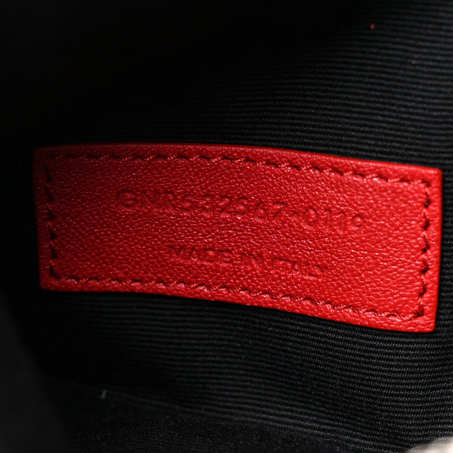 Saint Laurent Canvas Bandana Hobo Bag Red 9 of 11