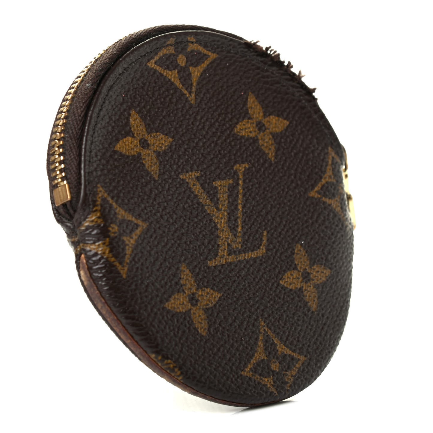 Monogram Round Coin Purse