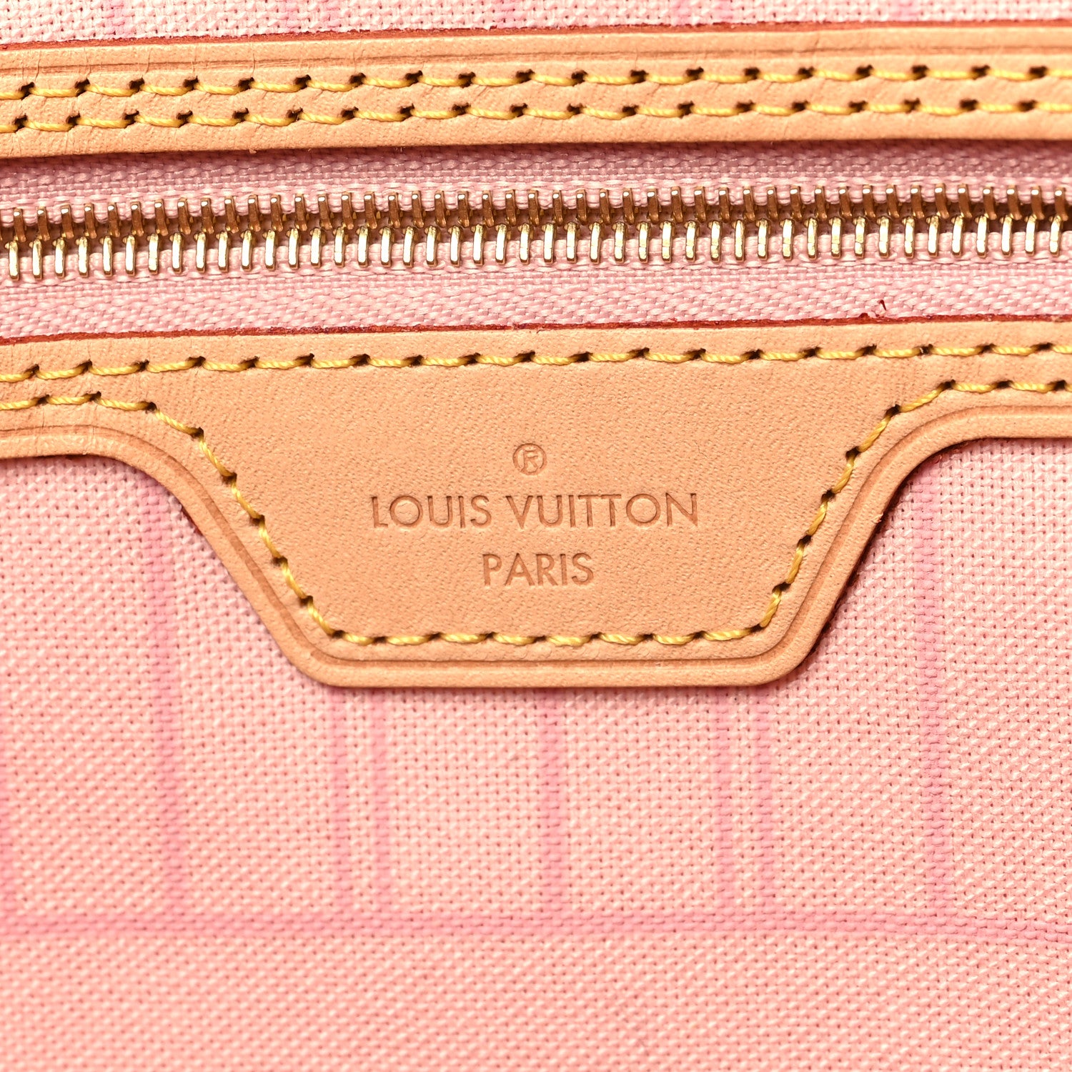 Louis Vuitton Damier Azur Neo Neverfull MM Rose Ballerine 8 of 12