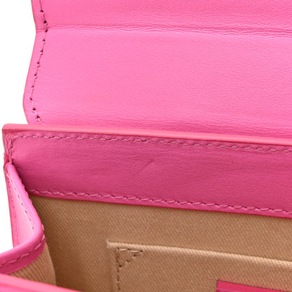 Jacquemus Smooth Calfskin Le Chiquito Moyen Neon Pink 10 of 16