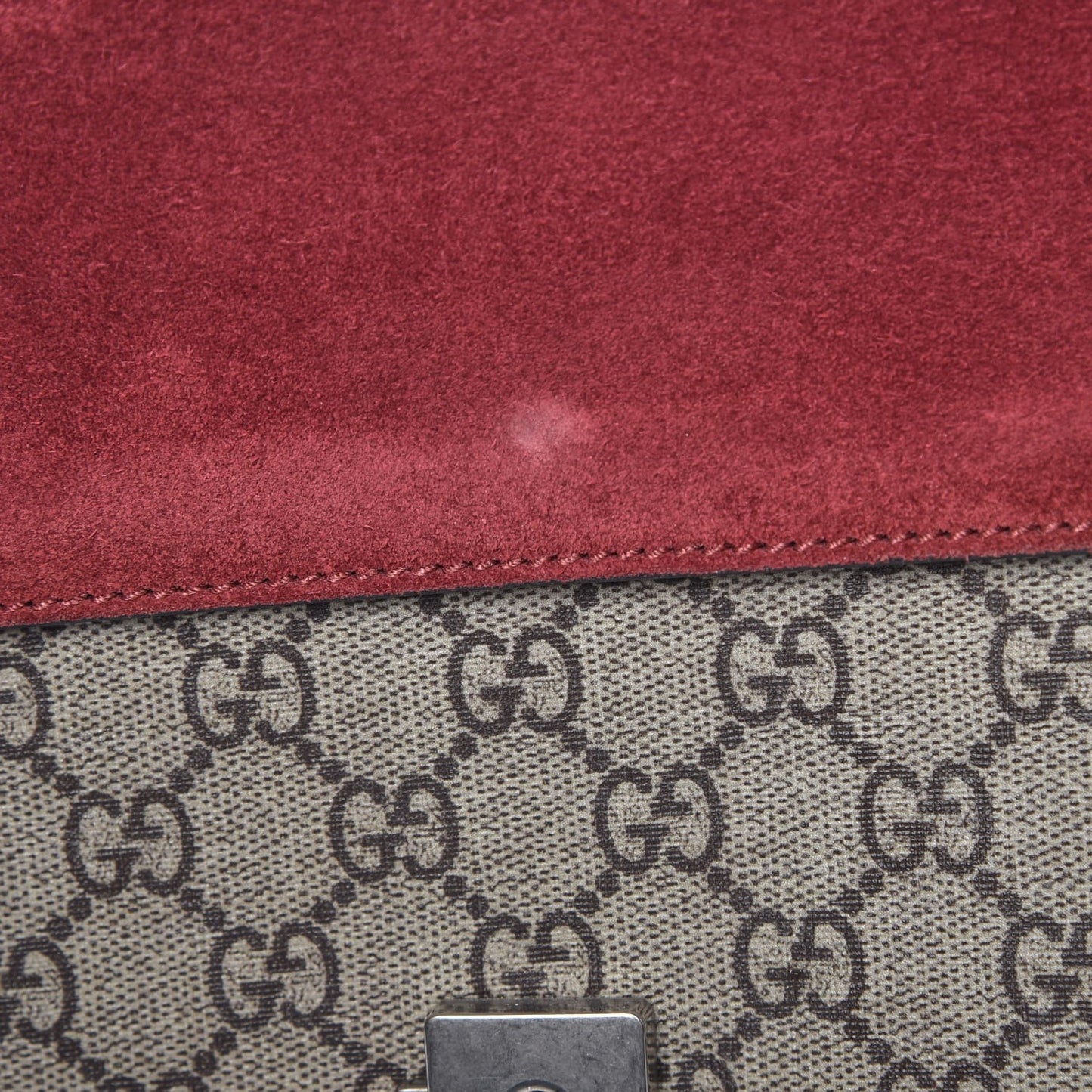 GG Supreme Monogram Blooms Medium Dionysus Shoulder Bag Beige Multicolor Dry Rose