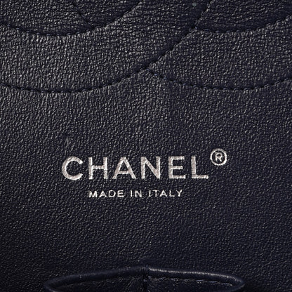 Chanel Caviar Quilted Jumbo Double Flap Navy Blue 7 of 9