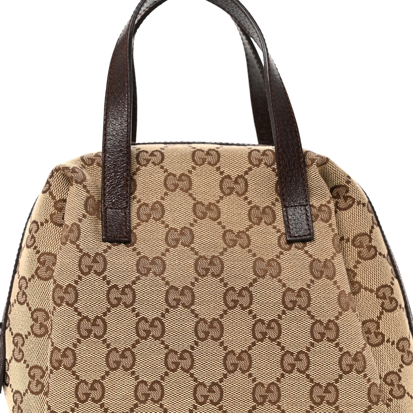 Monogram Calfskin Large Balthus Cosmetic Pouch Beige Ebony Cocoa