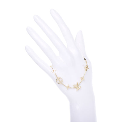 Louis Vuitton 18K Yellow Gold Monogram Bracelet 2 of 6