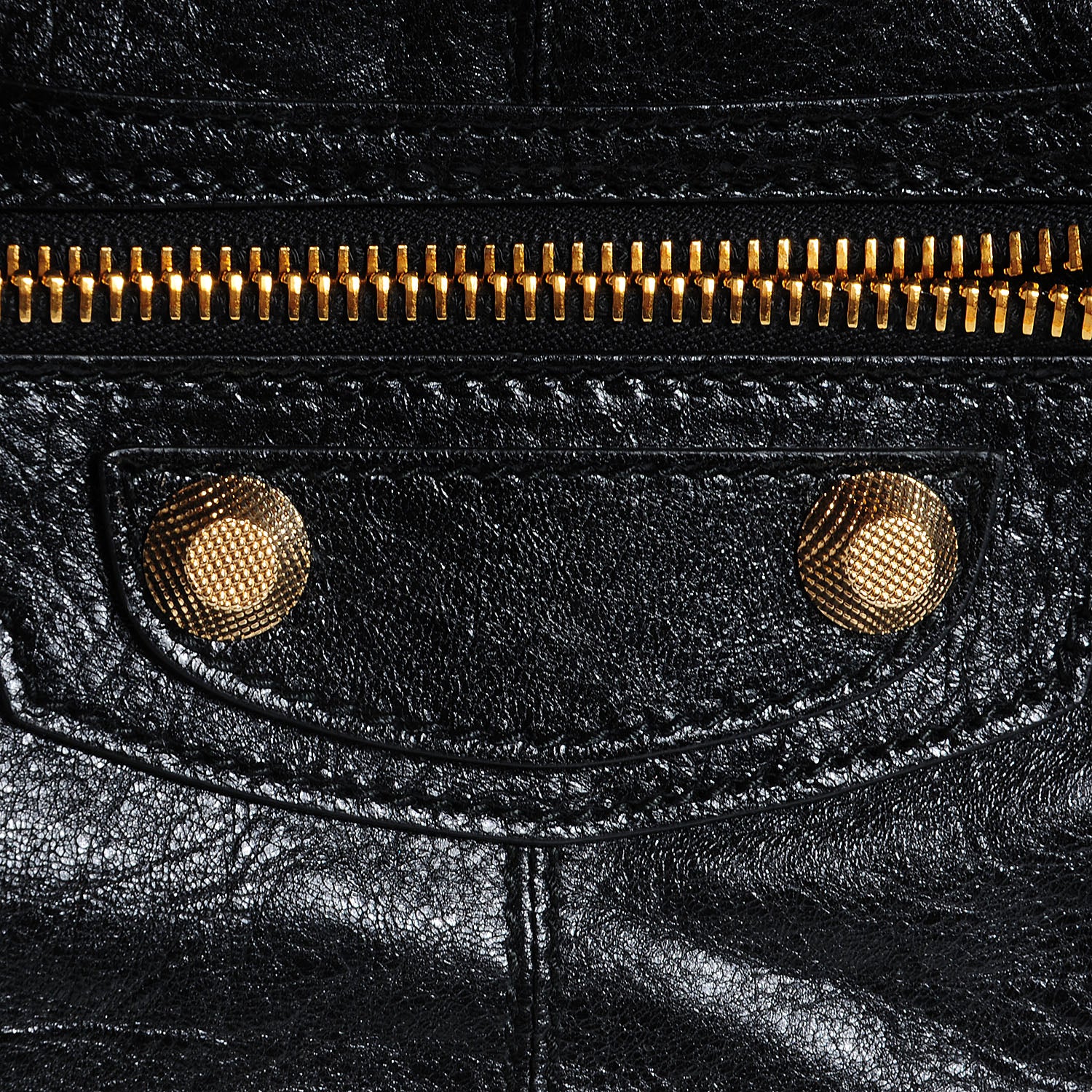 Balenciaga Agneau Giant 12 Gold Hardware Work Black 7 of 12