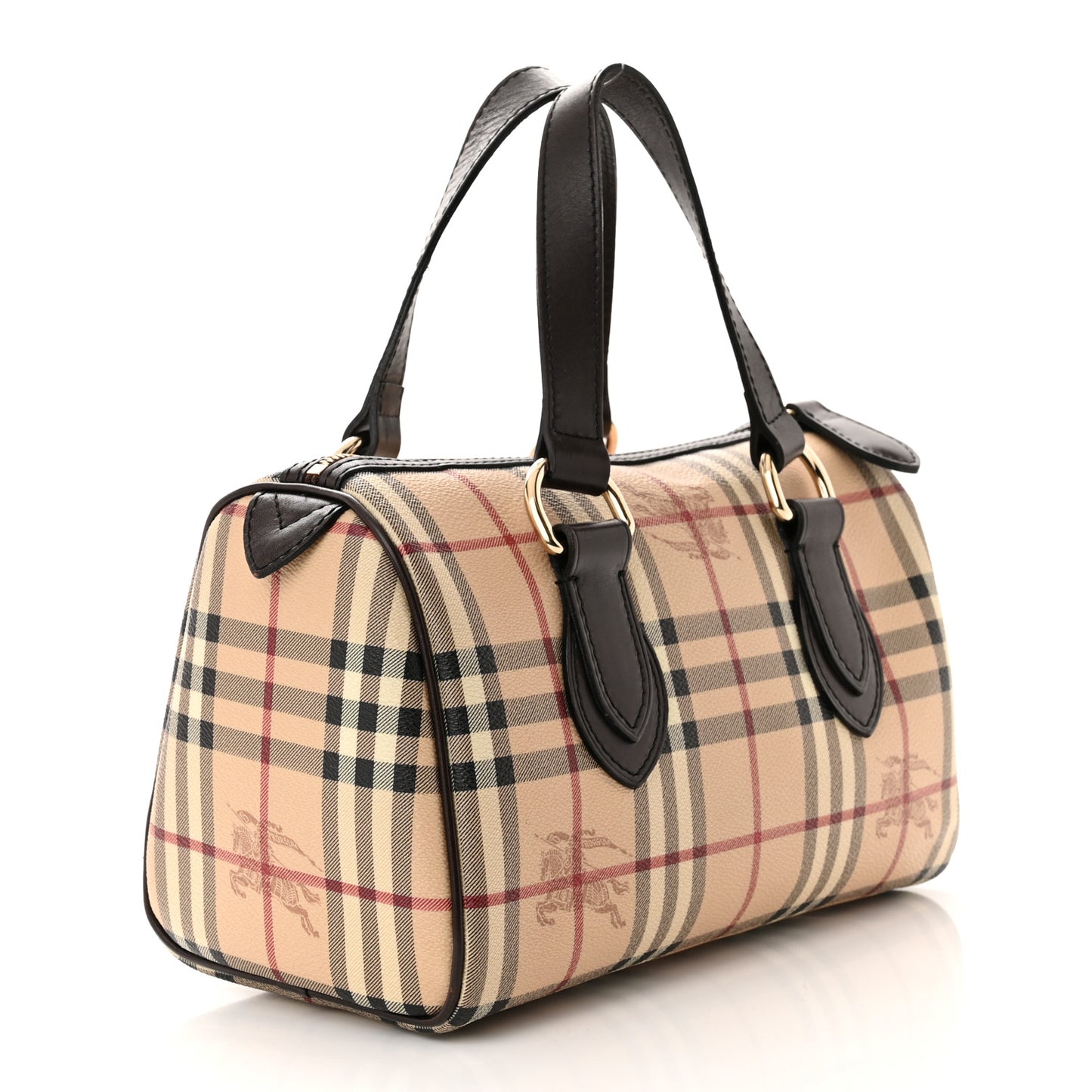 Haymarket Check Small Chester Bowling Bag Chocolate