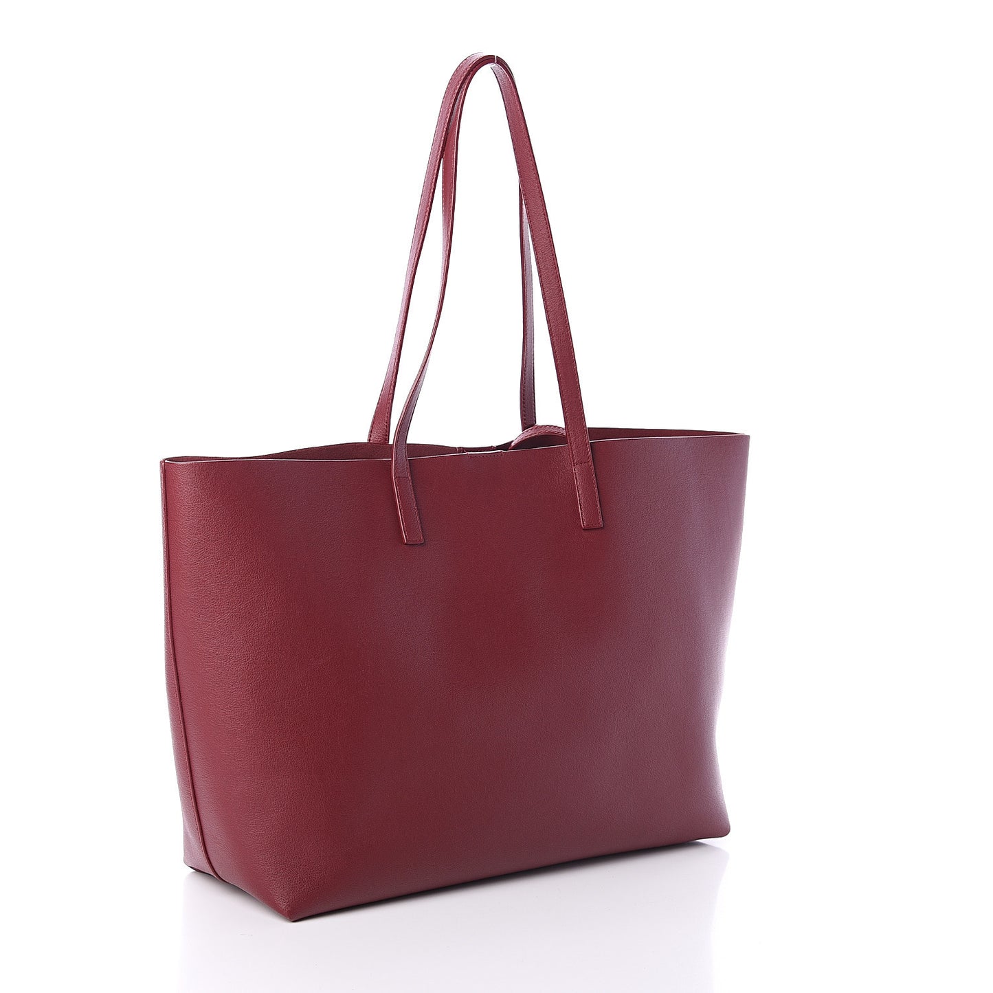 Calfskin Large Shopping Tote Rouge Legion