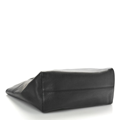 Gucci Pebbled Calfskin Medium Swing Tote Black 4 of 9