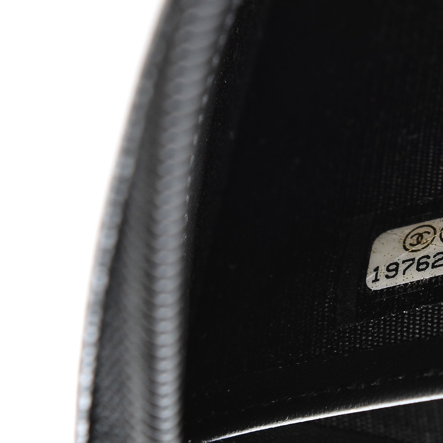 Caviar Large Timeless CC Zip Around Wallet Black