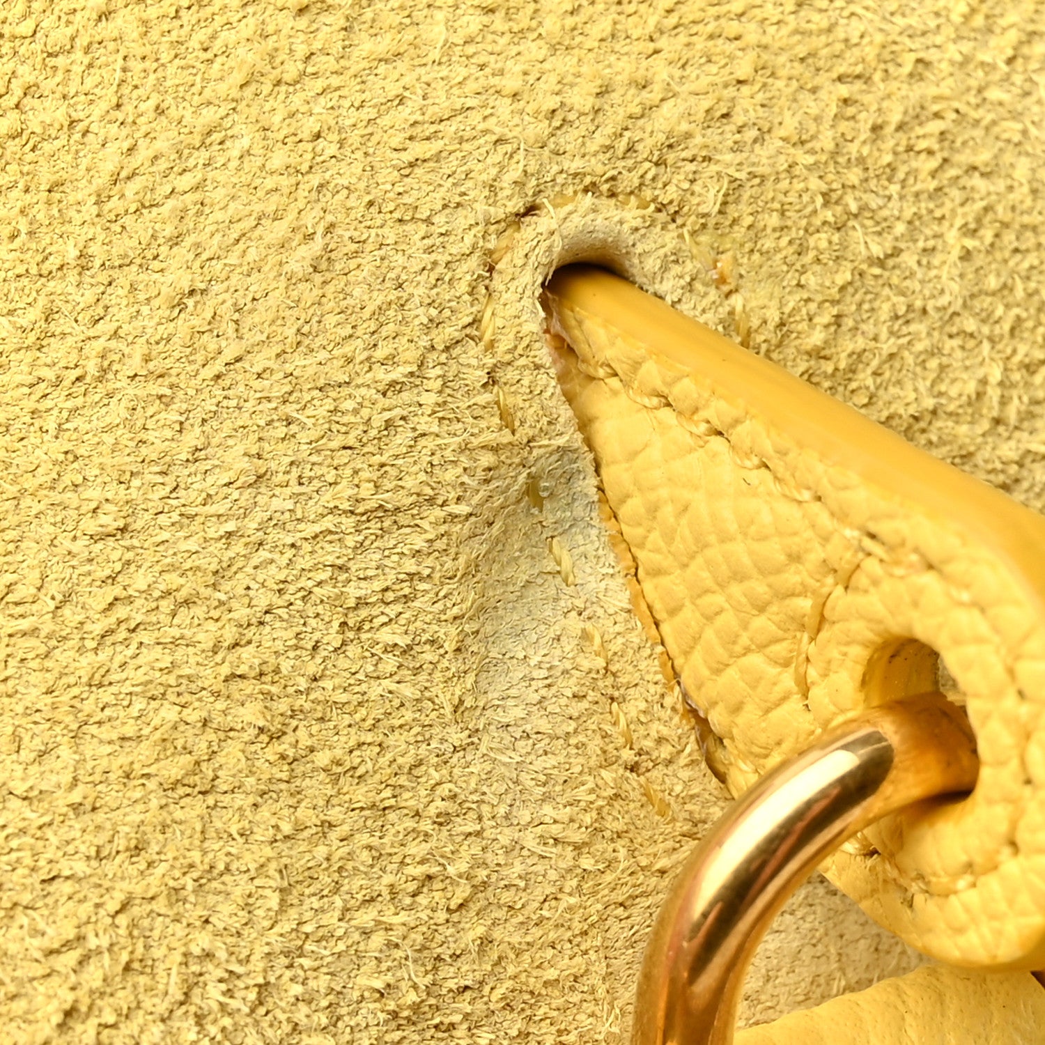 Celine Grained Calfskin Nano Belt Bag Citron 11 of 16