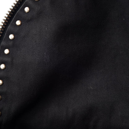 Valentino Garavani Vitello Medium Rockstud Backpack Black 8 of 13