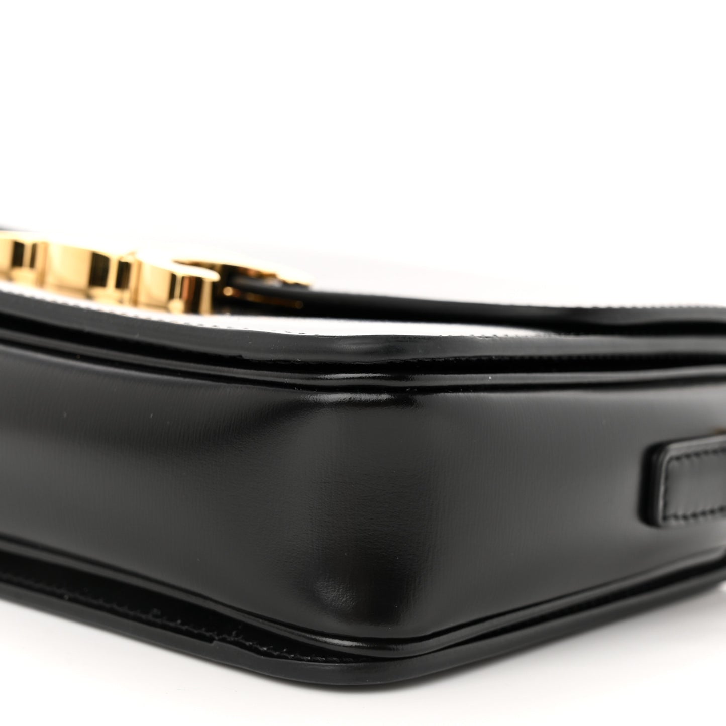 Shiny Calfskin Teen Triomphe Black
