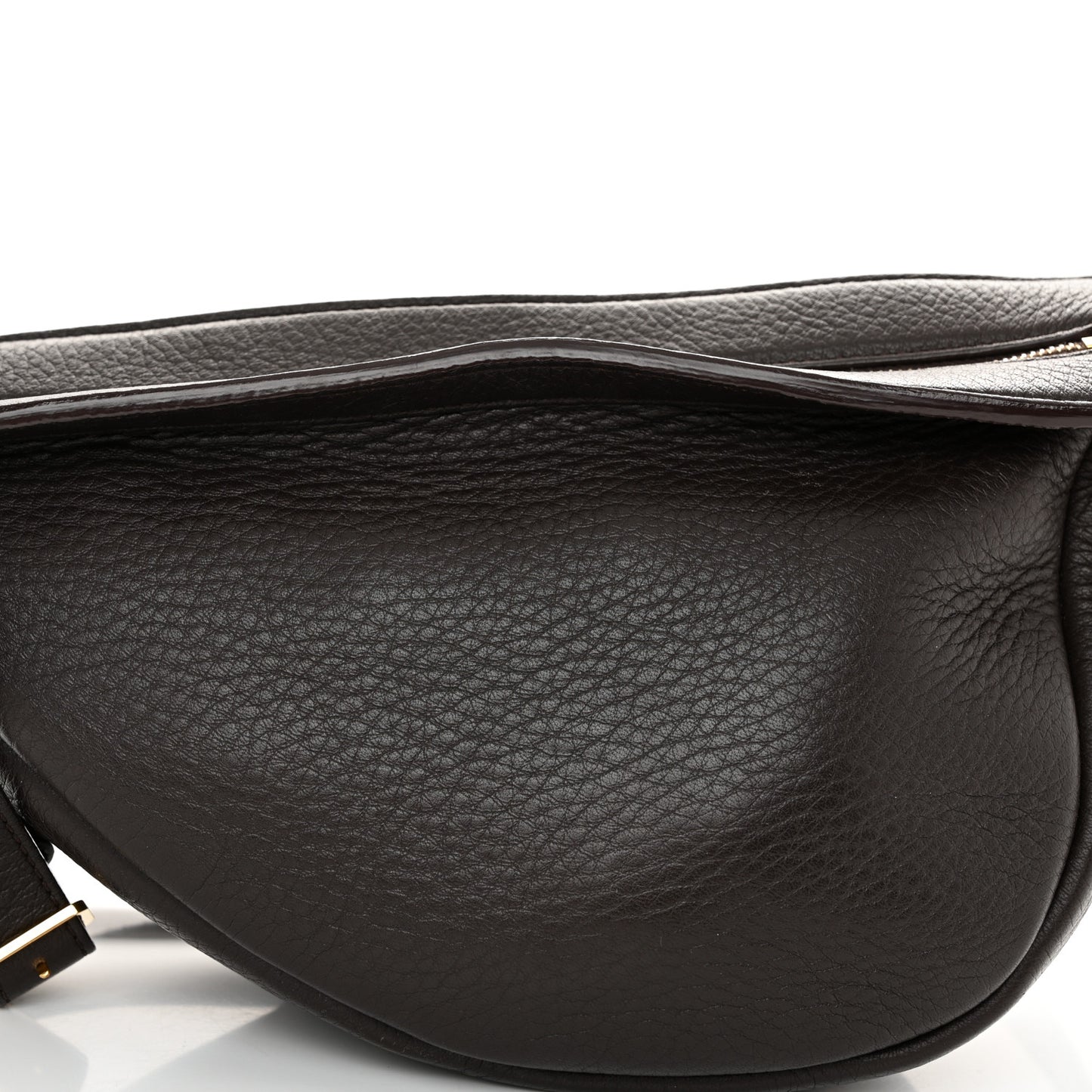 Deerskin Small Slouchy Banana Bag Espresso