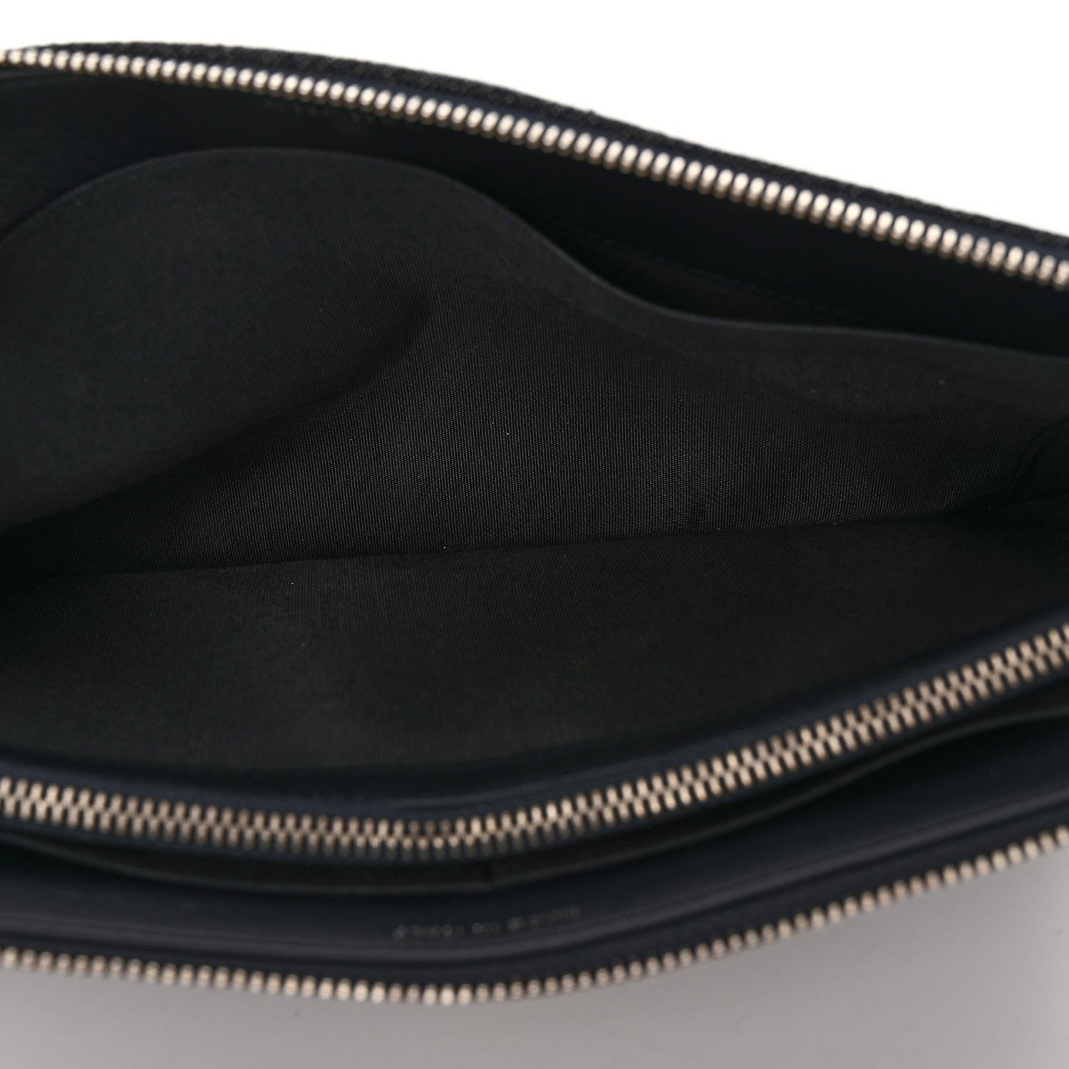 Chanel Denim Small Deauville Zipped Pouch Dark Blue 6 of 12