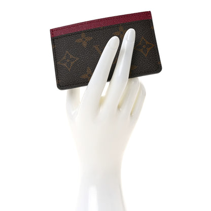 Louis Vuitton Monogram Card Holder Fuchsia 3 of 7