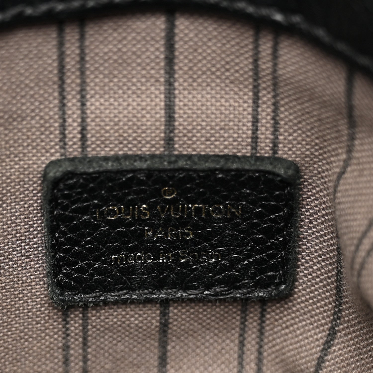 Louis Vuitton Empreinte Artsy MM Black 6 of 11
