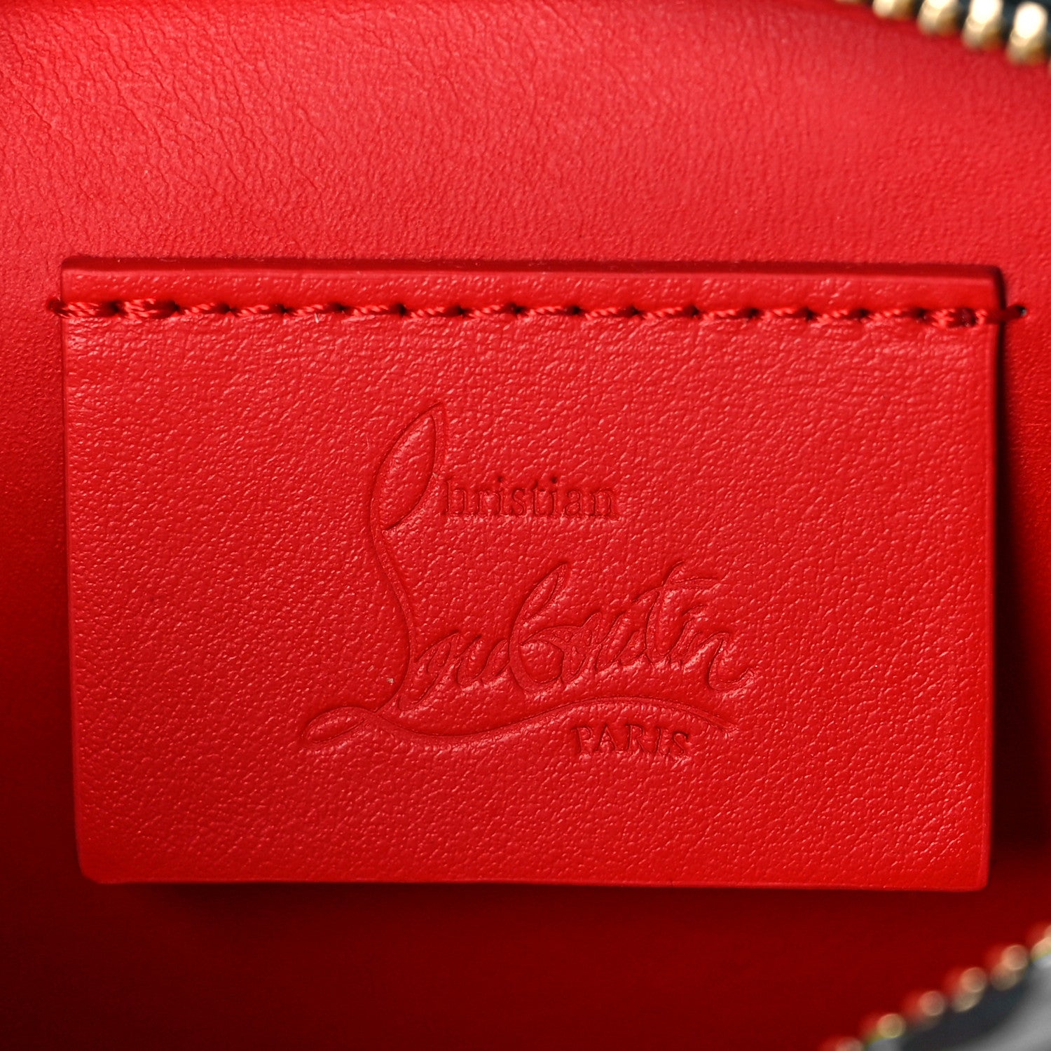 Christian Louboutin Calfskin Small Logo Radioloubi Multicolor 5 of 8