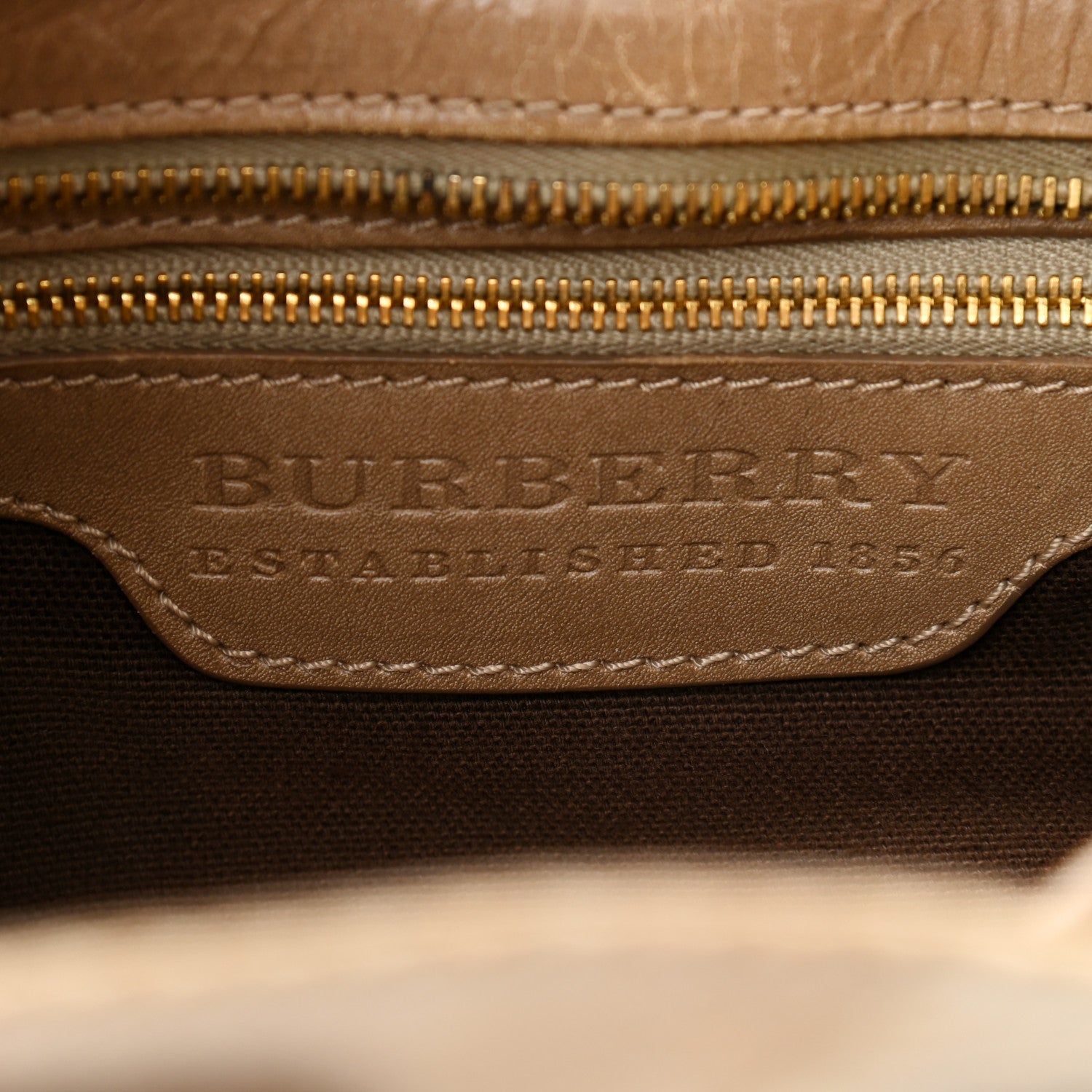 Burberry Calfskin Summer Check Mason Warrior Hobo Beige 6 of 12