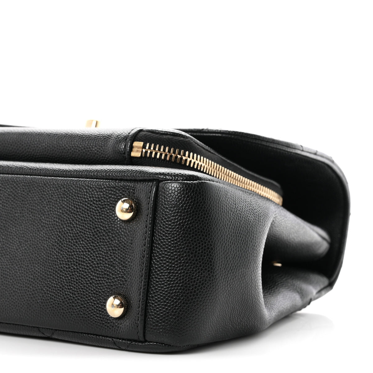 Caviar Quilted Medium Business Affinity Flap Black
