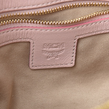 MCM Visetos Medium Crossbody Pouch Powder Pink 5 of 11