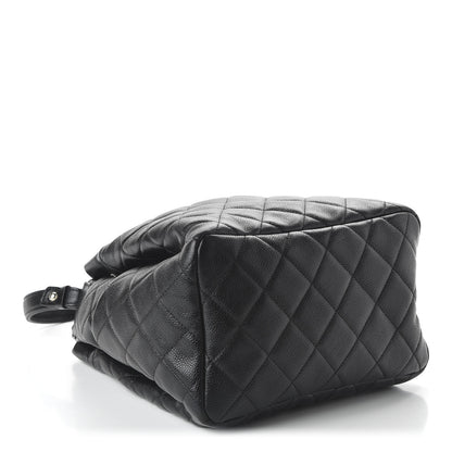 Chanel Caviar Quilted Small Chain Bucket Bag Black 4 of 11