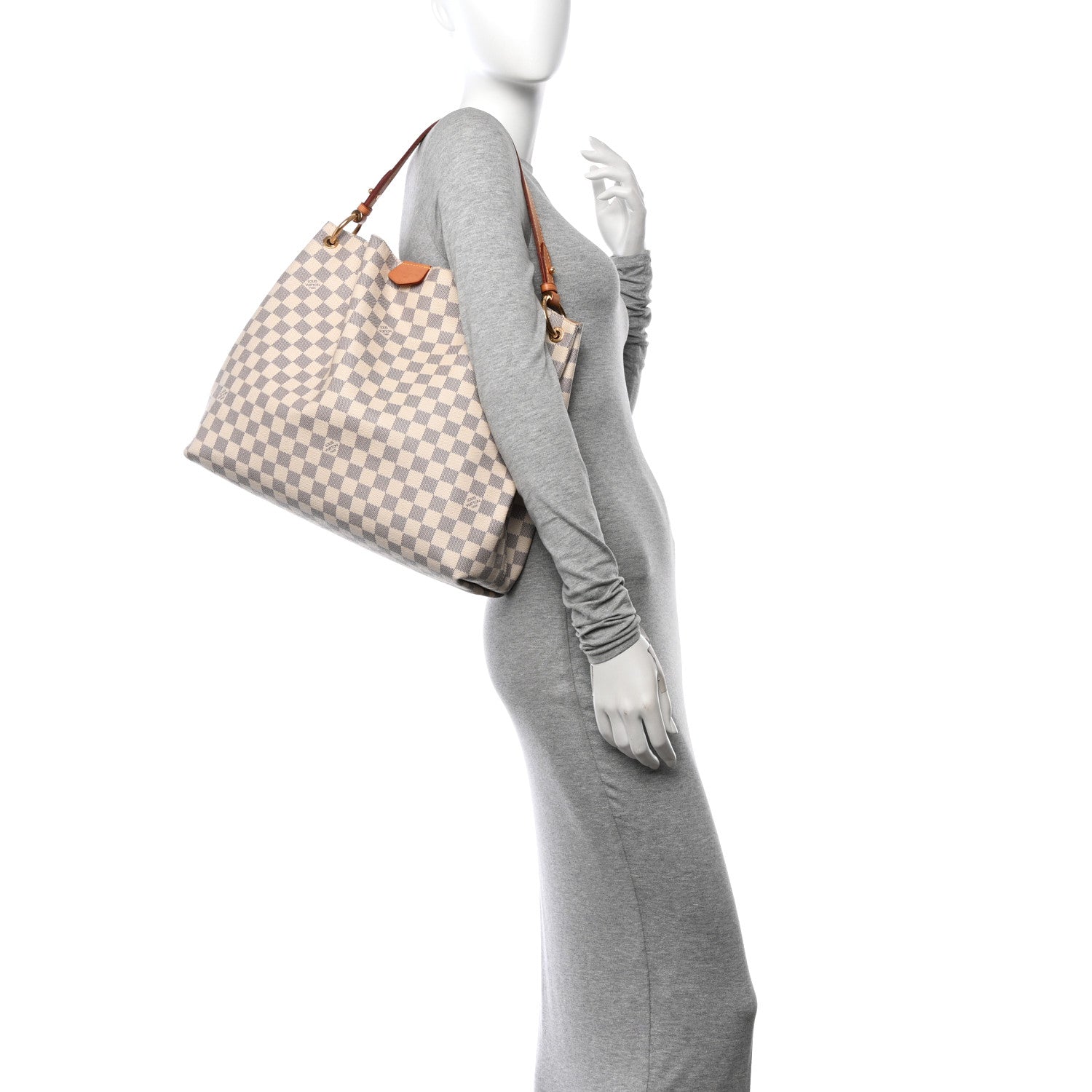 Louis Vuitton Damier Azur Graceful MM 2 of 12